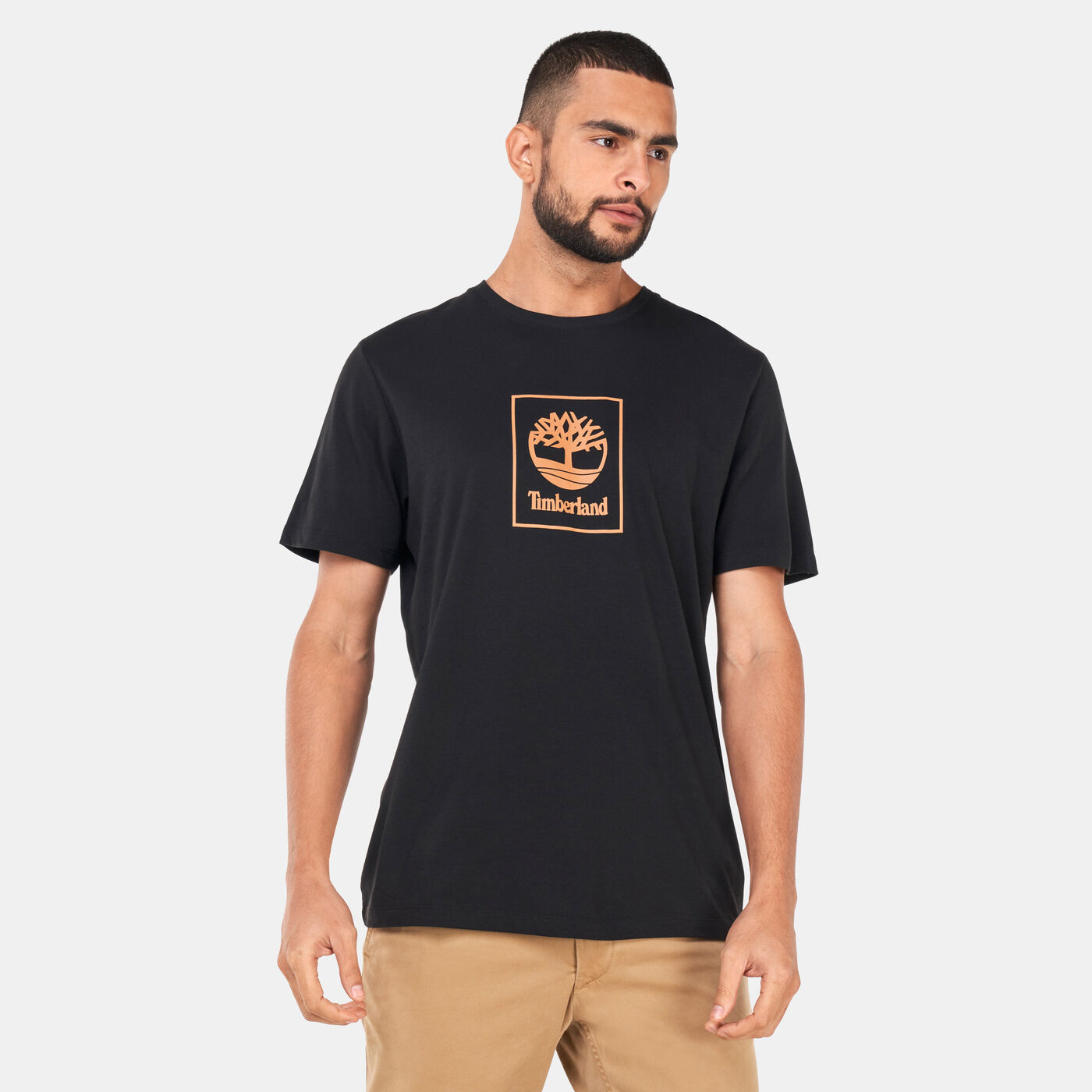 Men's Stack Logo Print T-Shirt