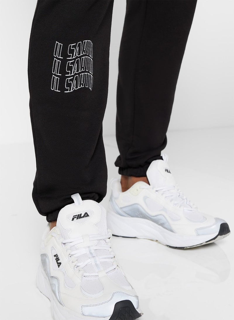 Wave Graphic Cargo Joggers