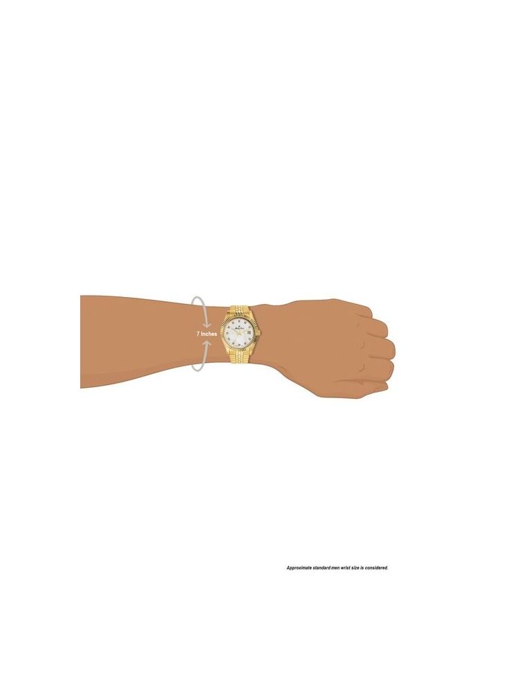 Mathey-Tissot Analog Mother of Pearl Dial Men's Watch-H710PI