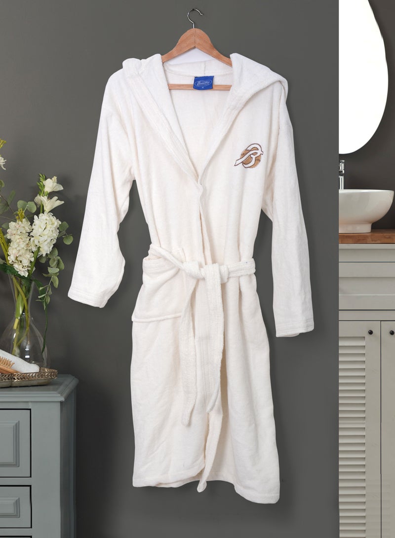 Cotton Hooded bath Robe Ws Made in Egypt XL