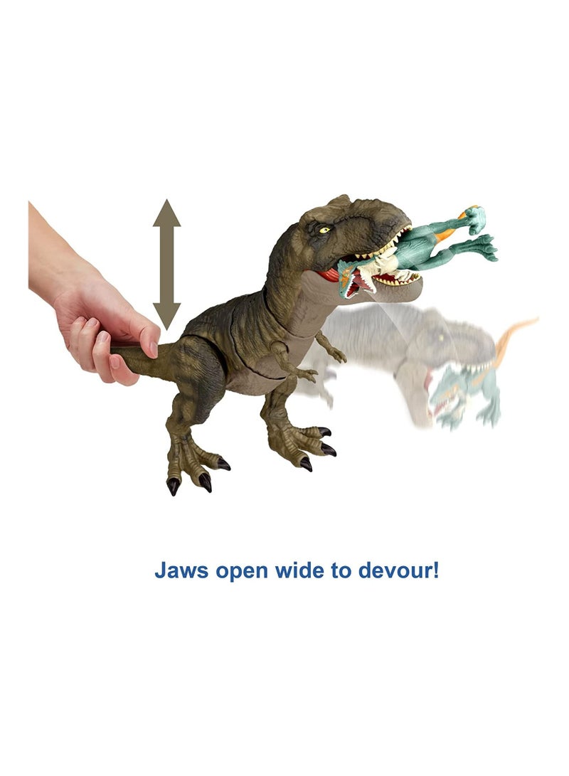 Dominion Thrash ‘N Devour Tyrannosaurus Rex with Sound And Motion