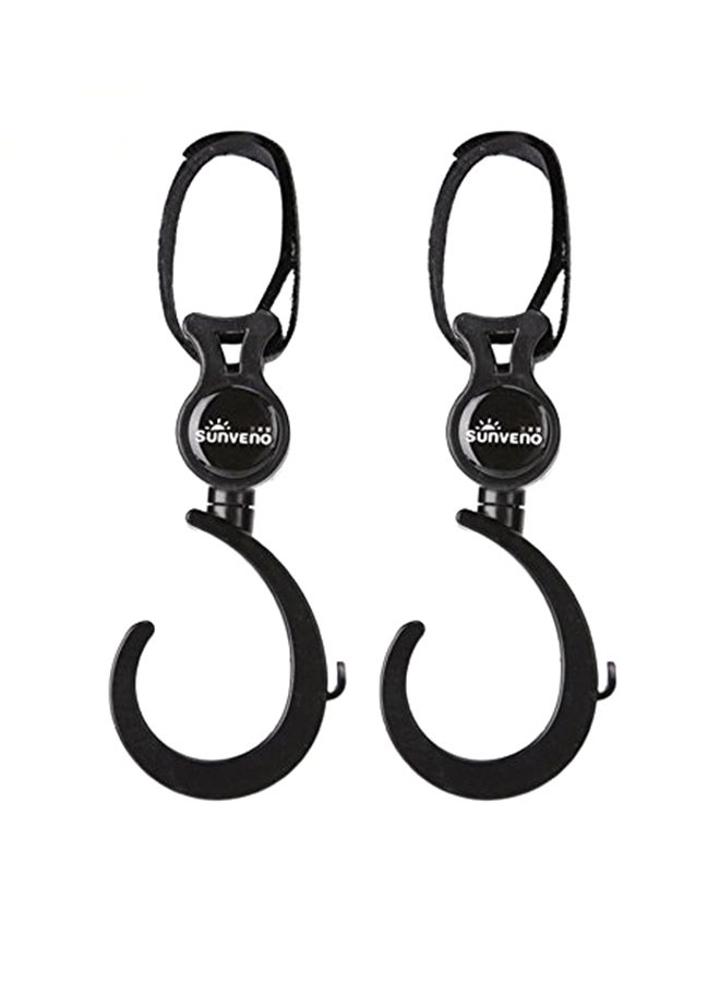 3 In 1 Stroller With Sunveno Diaper Bag And Hooks Multicolour