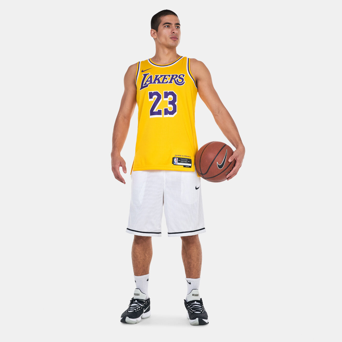 Men's Dri-FIT NBA Swingman Los Angeles Lakers Icon Edition Jersey - 2022/23