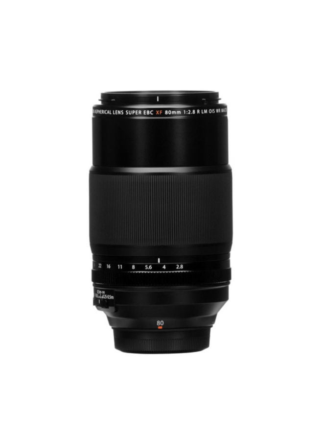 XF 80mm F2.8 R LM OIS WR Macro Digital Camera Lens For Fujinon Black