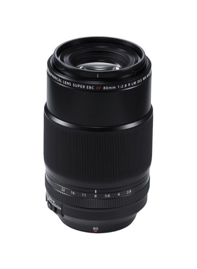XF 80mm F2.8 R LM OIS WR Macro Digital Camera Lens For Fujinon Black