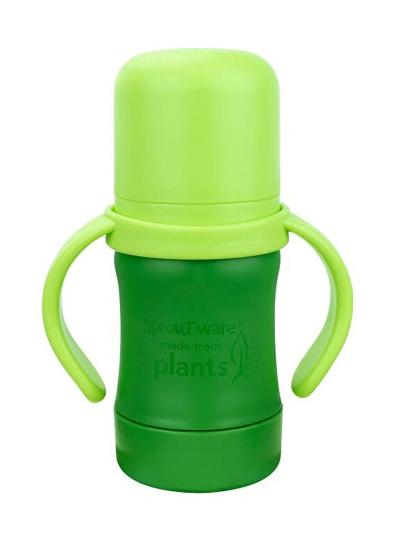 Sprout Ware Sip & Straw Cup made from Plants-6oz-Green- 6mo+