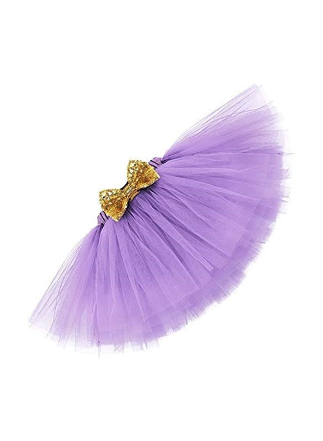 First Birthday Party Baby Girl Dress Purple