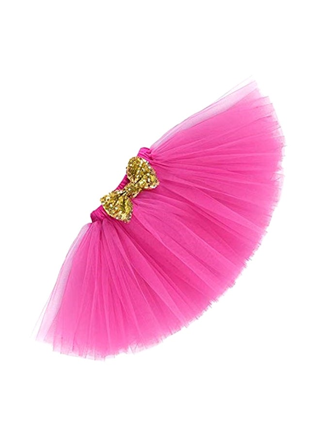 First Birthday Party Baby Girl Dress Hot Pink