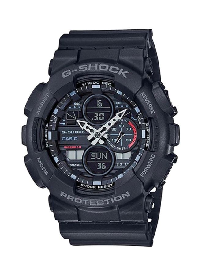 Men's Water Resistant Analog/Digital Watch GA-140-1A1