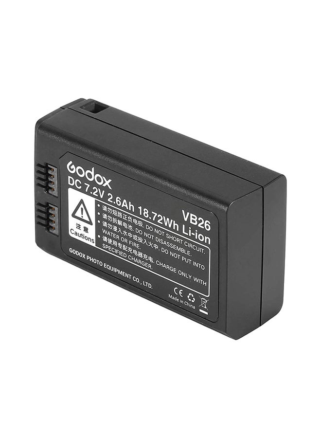 Replacement Battery For Godox V1S V1C V1N V1F V1O V1P Round Head Flash Speedlite