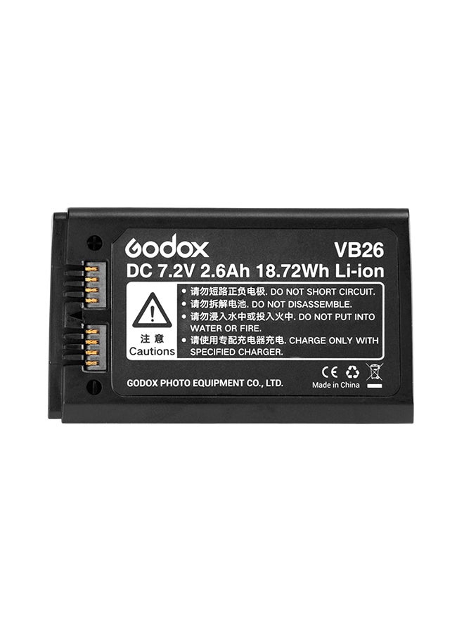 Replacement Battery For Godox V1S V1C V1N V1F V1O V1P Round Head Flash Speedlite