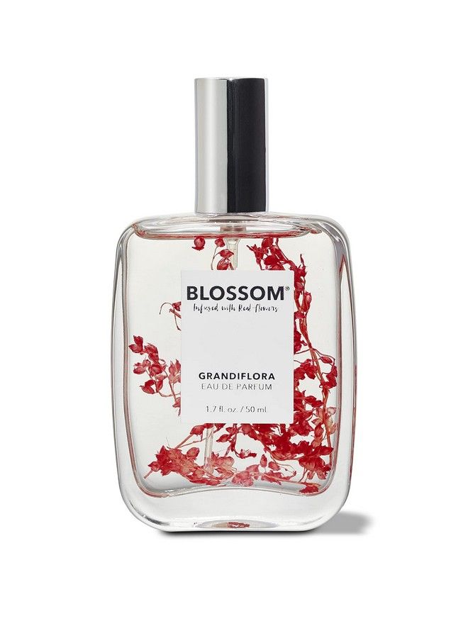 Unisex Eau De Parfum Cruelty Free And Vegan Plantbased Perfume Spray Infused With Real Flowers Made In Usa 1.7Oz (Bulgarian Rose Turkish Florals Pale Honey Vanilla Bean Musk) Grandiflora