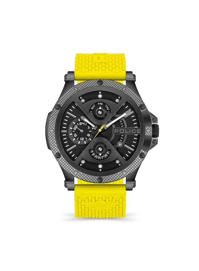 Men's Analog/Chronograph Silicone Strap Wrist Watch PEWJQ2110550