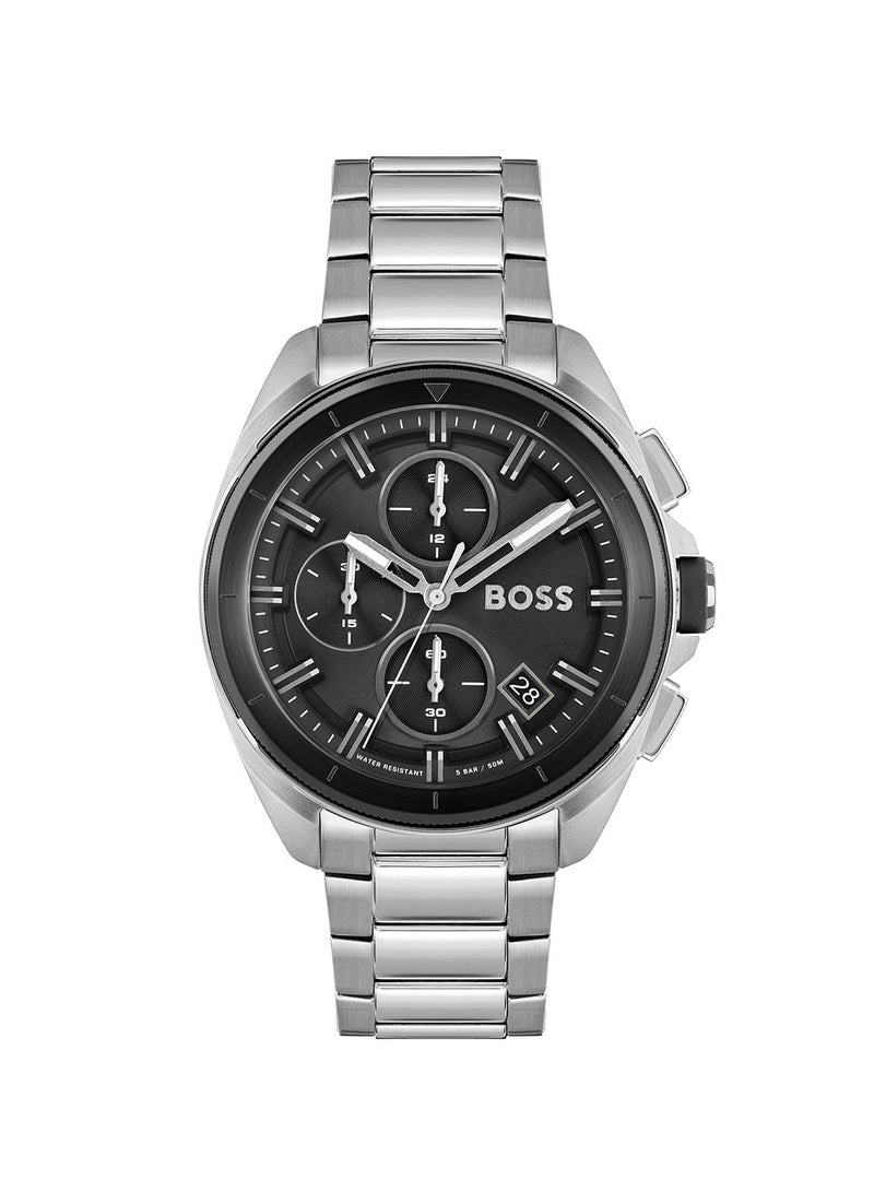 Men's Volane Black Dial Wrist Watch - 1513949