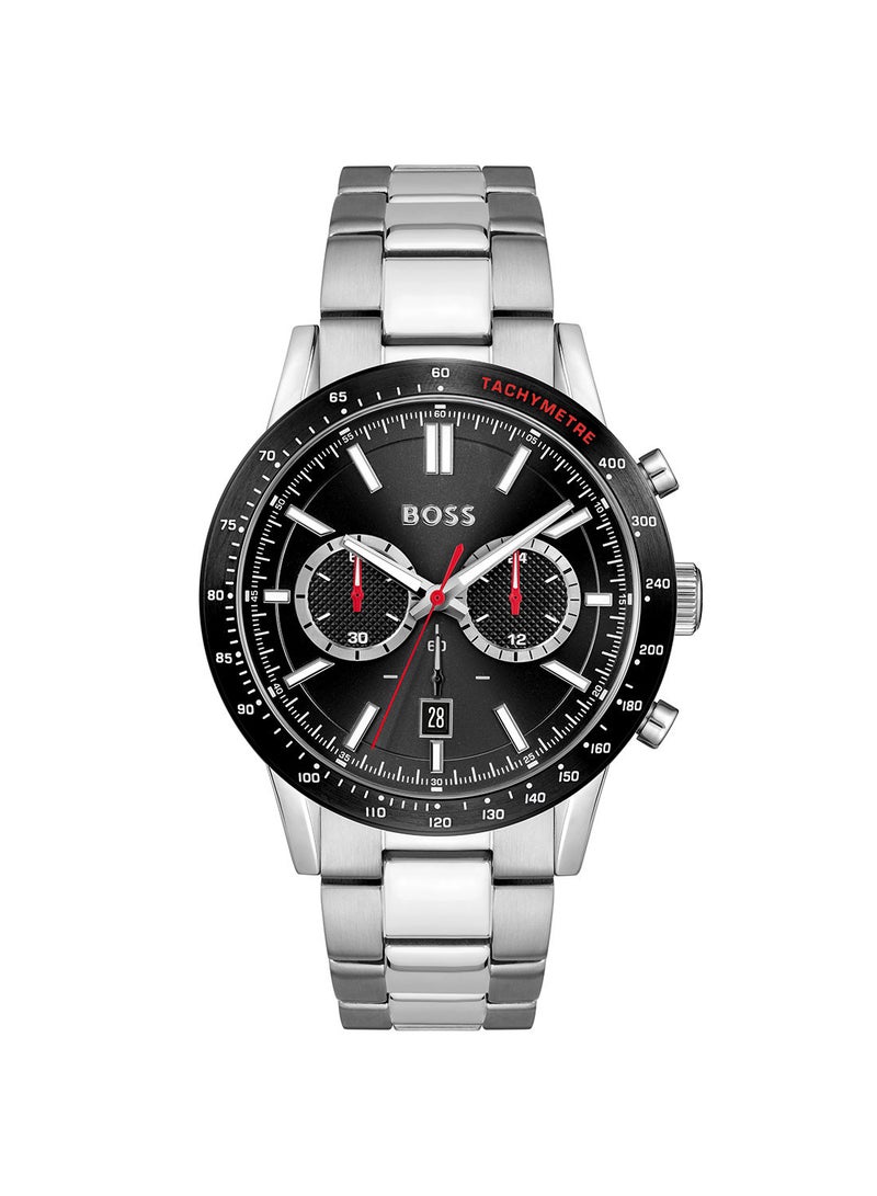 Men's Chronograph Allure Black Dial Wrist Watch - 1513922