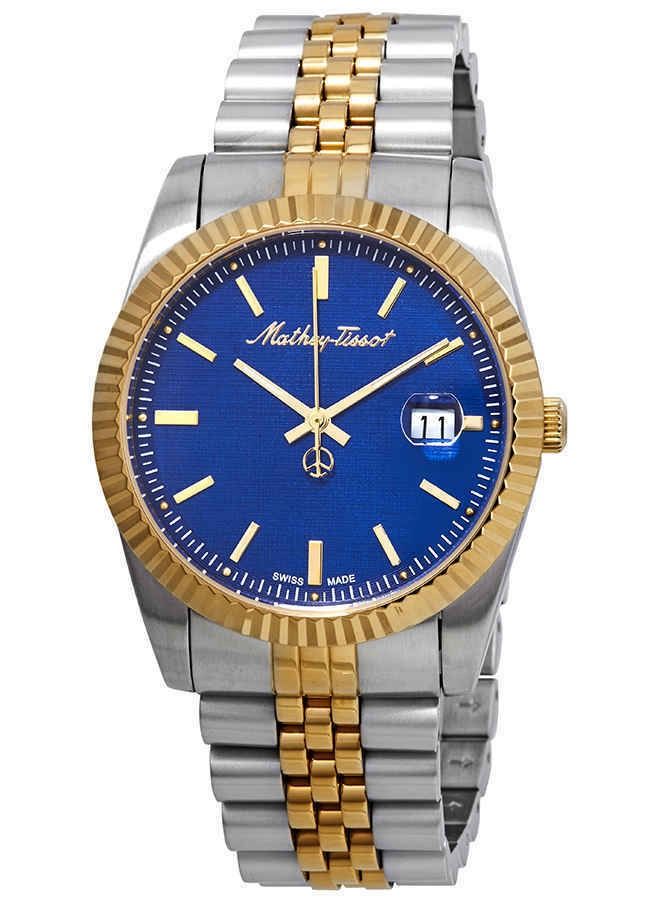 Mathey-Tissot Rolly III Blue Dial Men's Watch H810BU