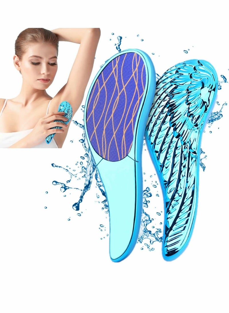 New Bleame Crystal Hair Eraser, Magic Wing Removal, Exfoliation Painless Removal Tool for Men & Women,