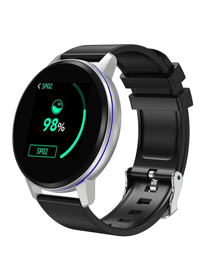 Waterproof Fitness Tracker Smart Watch 1.2inch Black