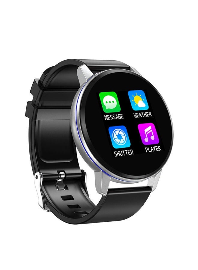 Waterproof Fitness Tracker Smart Watch 1.2inch Black