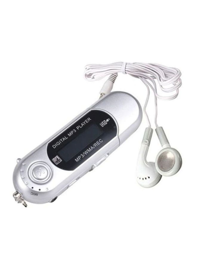 USB 2.0 Flash Drive Digital MP3 Player With FM Radio XYQ60107121SL_U00491 Silver