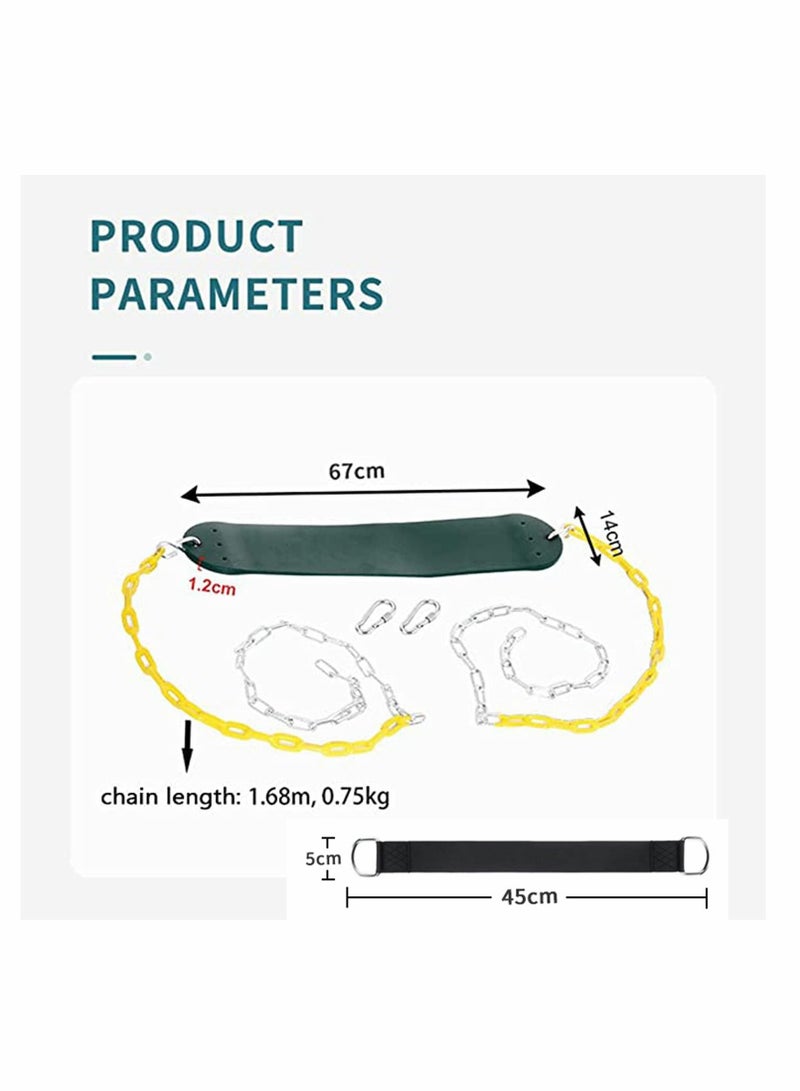 Heavy Duty Swing Seats, Outdoor Playground Set Accessories with 66