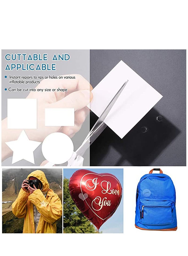 20 Pieces TPU Inflatable Patch Repair Kit, Air Mattresses Tool for Toys Swimming Pools Ring Boats