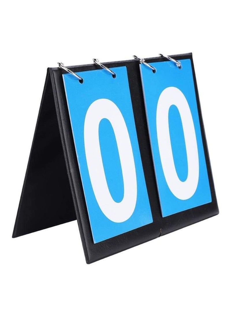 Scoreboard, Football Game, 2 Digit Flip Number Scoreboard Sports Score Counter For Table Tennis Basketball