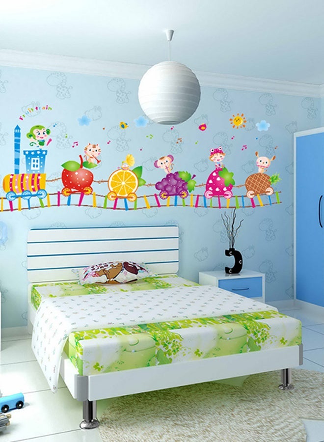 Cartoon Removable Wall Sticker Multicolour 60x40centimeter