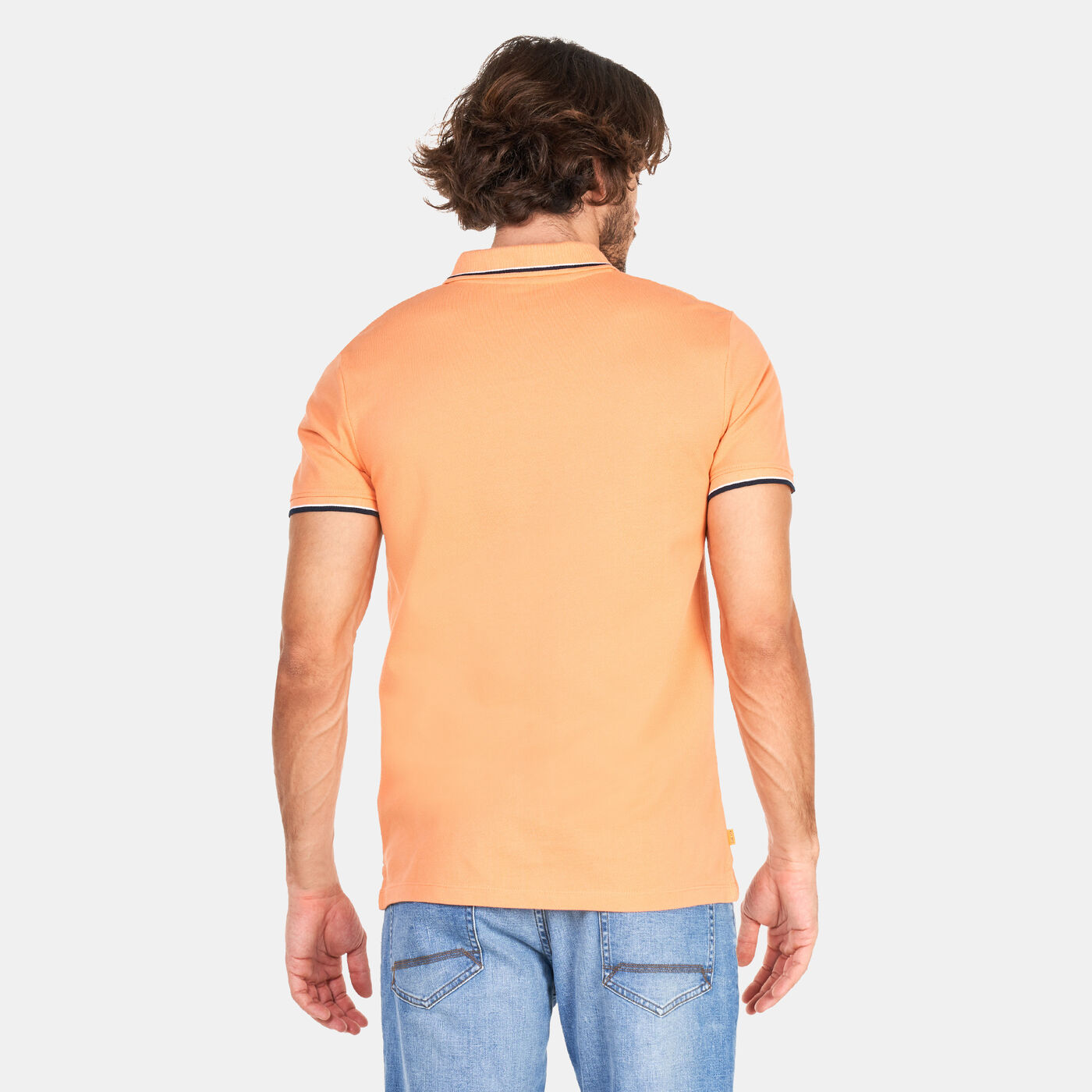 Men's Millers River Tipped Pique Polo T-Shirt