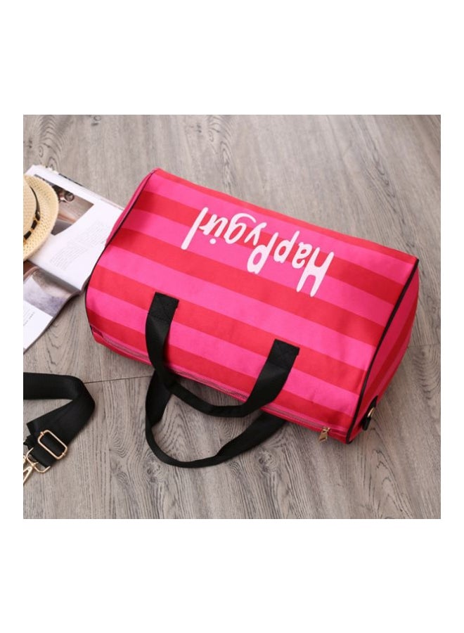 Polyester Duffle Bag Pink