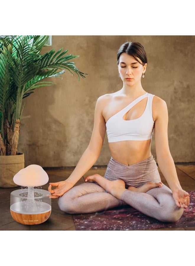 Sleep Serenity: Essential Oil Diffuser with Cloud Night Light