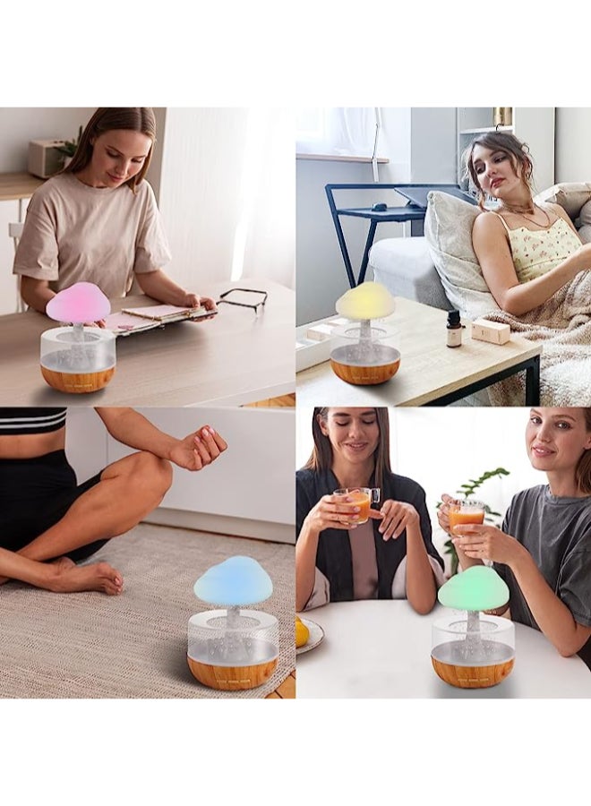 Sleep Serenity: Essential Oil Diffuser with Cloud Night Light