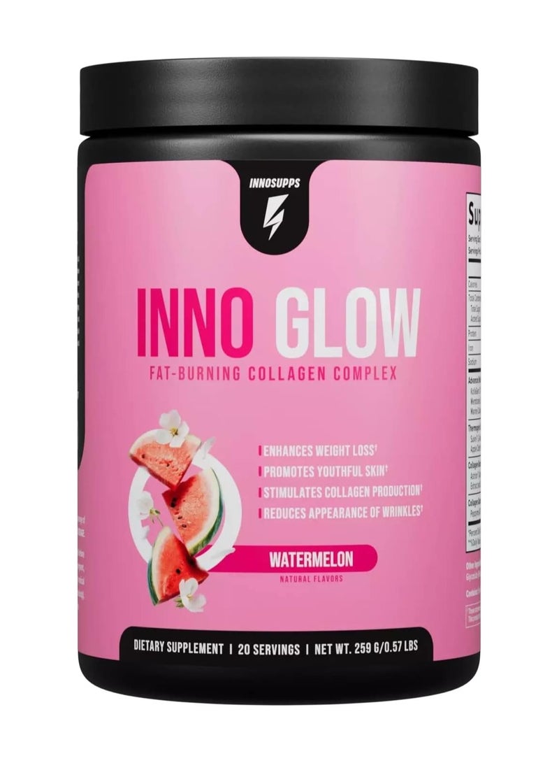 Inno Glow Fat Burning Collagen Complex Watermelon | 20 Servings