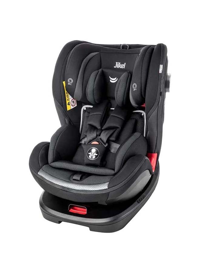Saturn Zip All-in-one IsoFix Rotating 360 Convertible Car Seat, 0-36 kg - Black