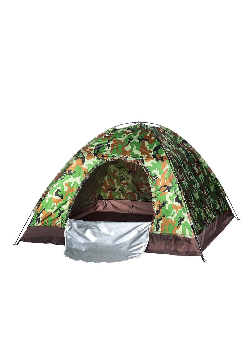 Waterproof and windproof outdoor travel camping camouflage tent