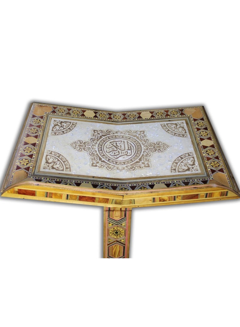 Damascene Mosaic Quran Stand Midum Size