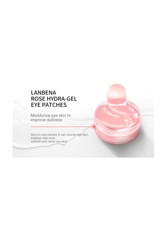 Lanbena Rose Hydra-Gel Eye Patches 30 Pairs