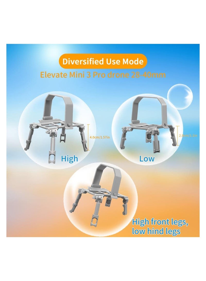 Mini 3 Pro Extender Landing Gear, Support Protector Holder Compatible with DJI Mavic Mini 3 Pro