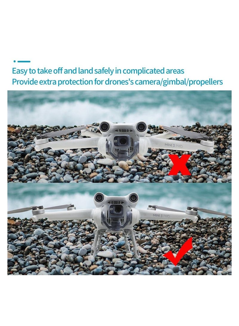 Mini 3 Pro Extender Landing Gear, Support Protector Holder Compatible with DJI Mavic Mini 3 Pro