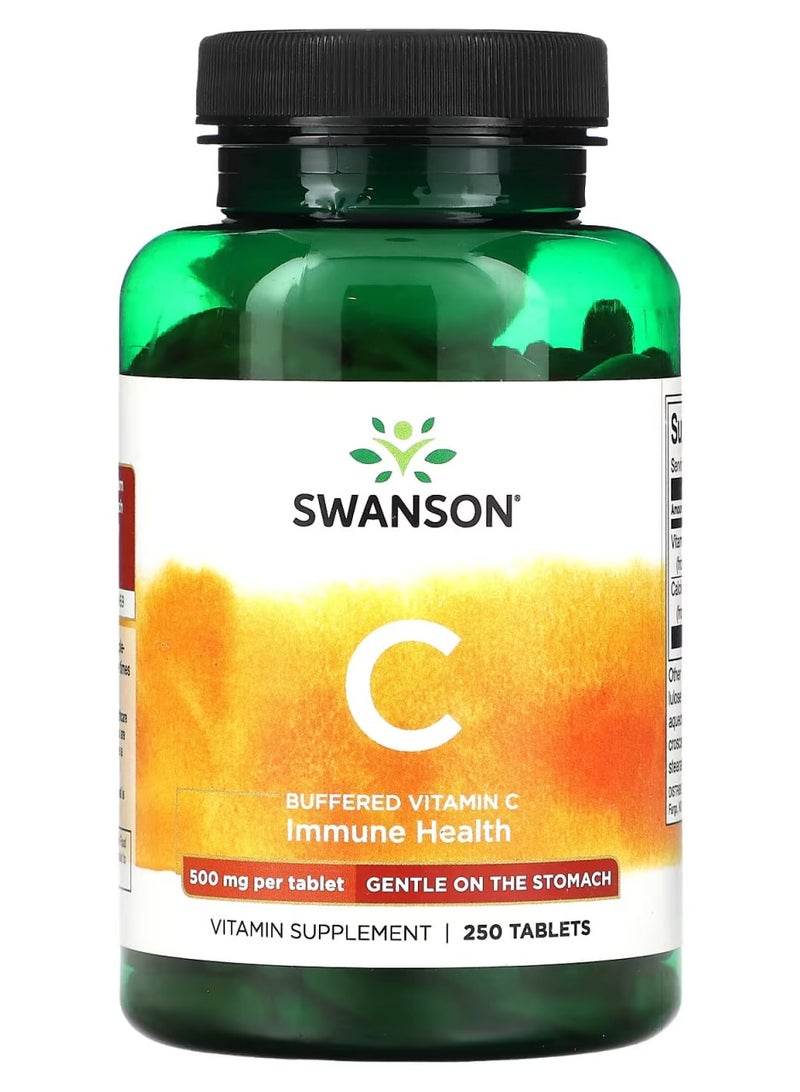 Buffered Vitamin C, 500 mg, 250 Tablets
