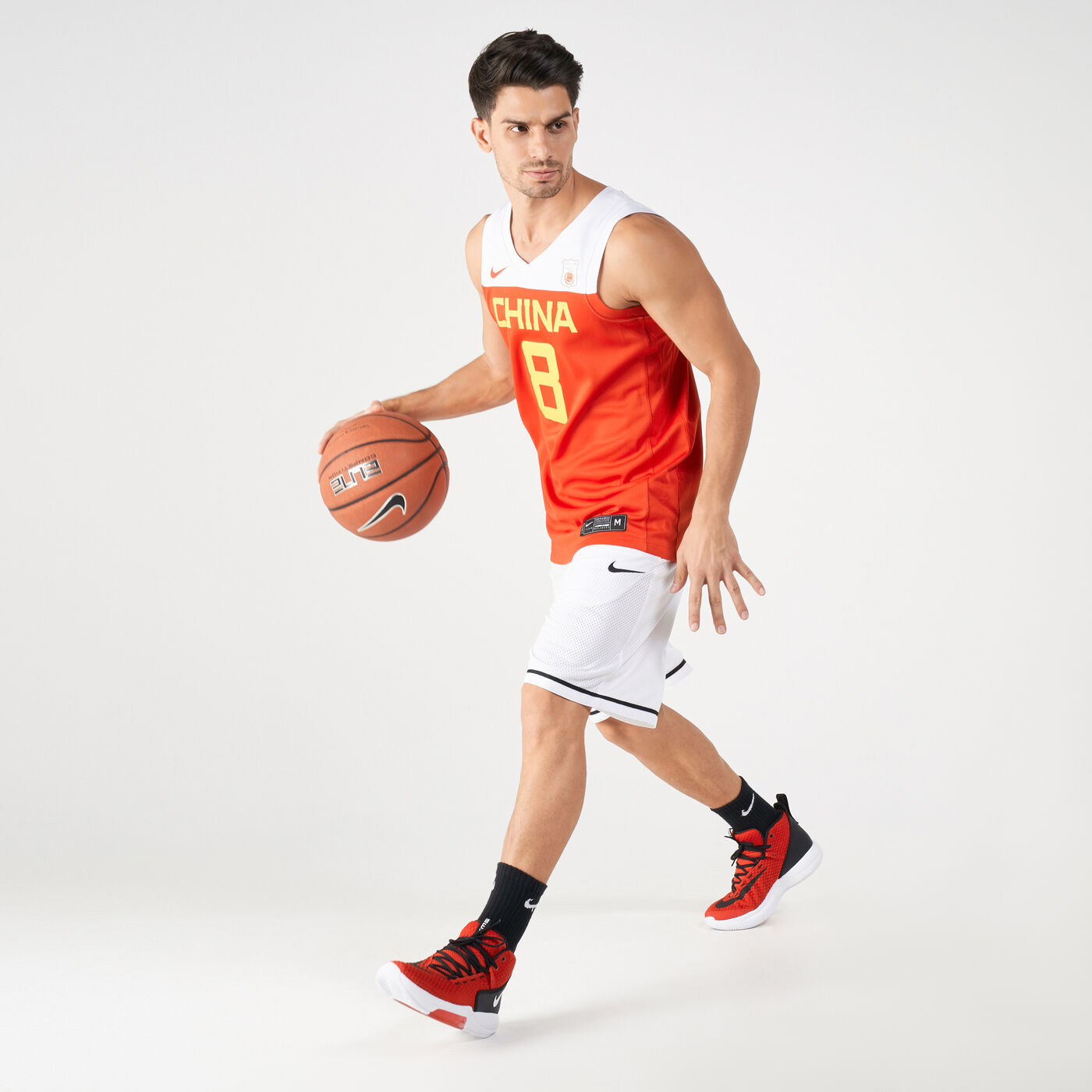 Men's China Road to World Cup Basketball Jersey