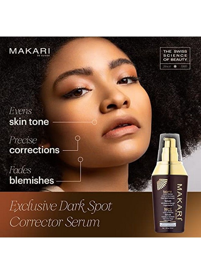 Exclusive Active Intense Unify & Illuminate Dark Spot Corrector Serum (17 Oz) ; Lightweight Gelcream Treatment For Dark Spots Sunburn & Dark Knuckles ; Brightening Booster With Organiclarine