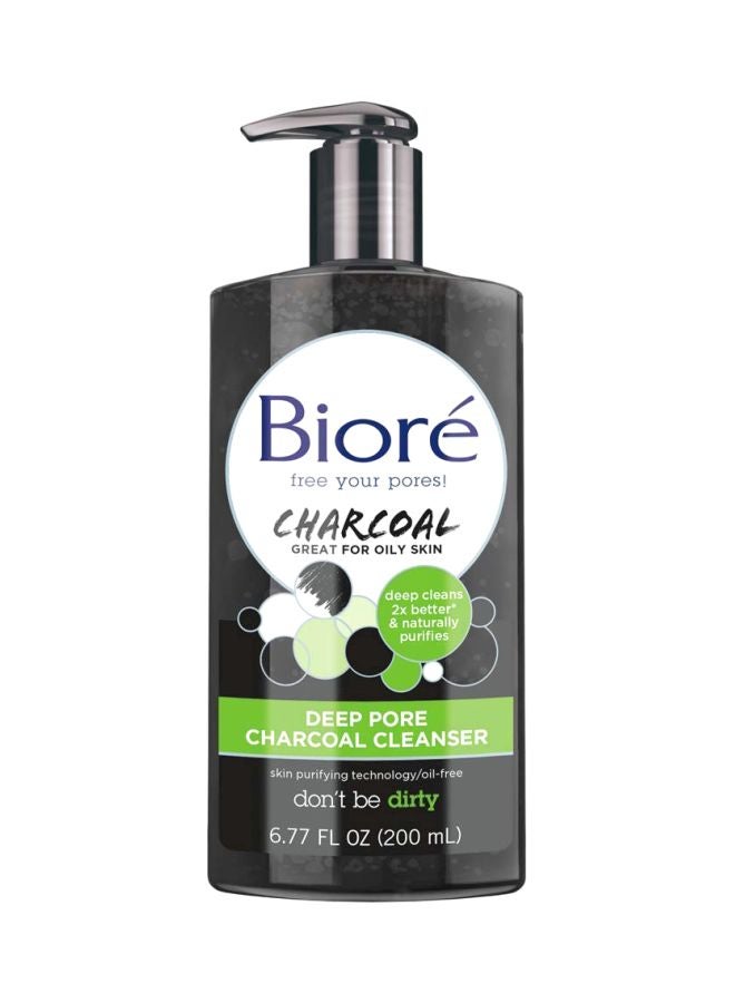 Deep Pore Charcoal Cleanser Black 200ml