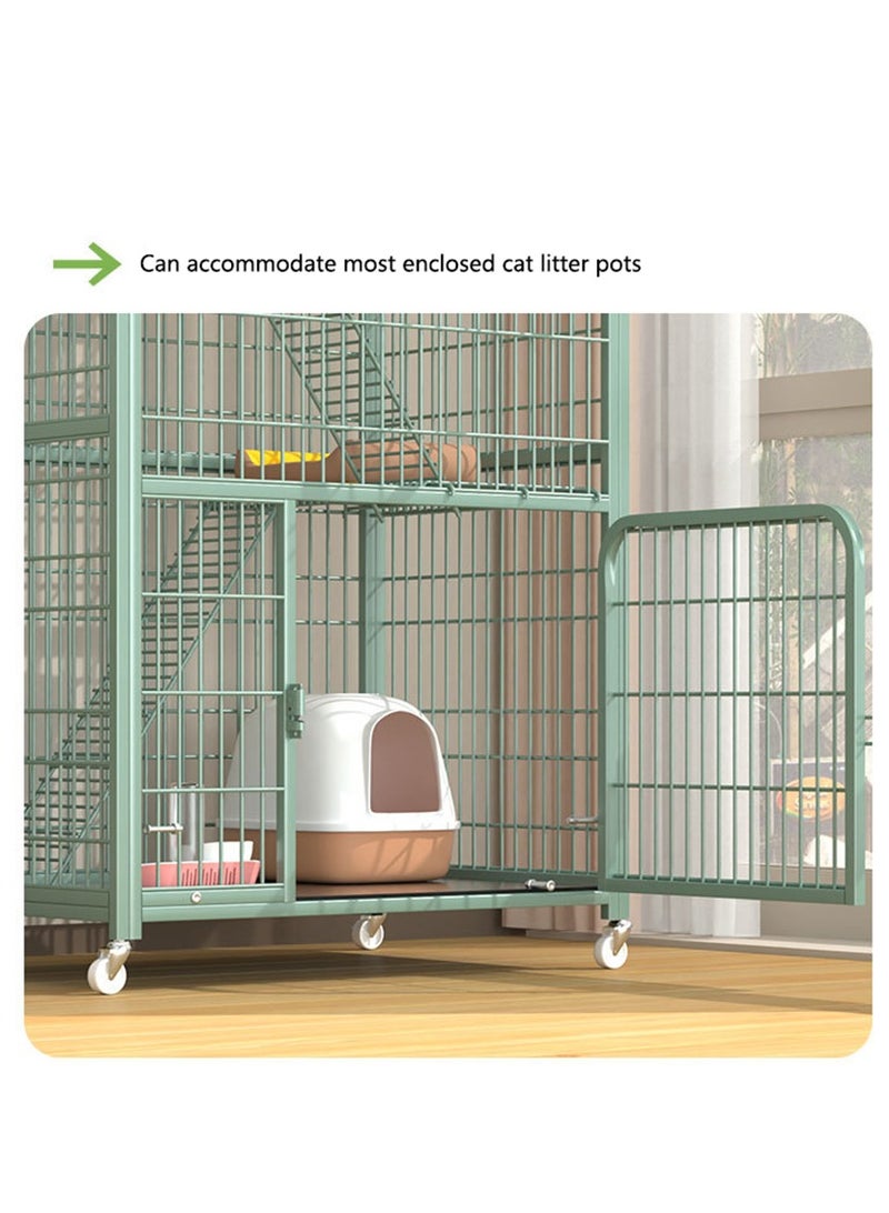 90*55*156cm Cat carrier 4-story oversized free space cat cage cat house cat house cat house cat litter cat climbing frame