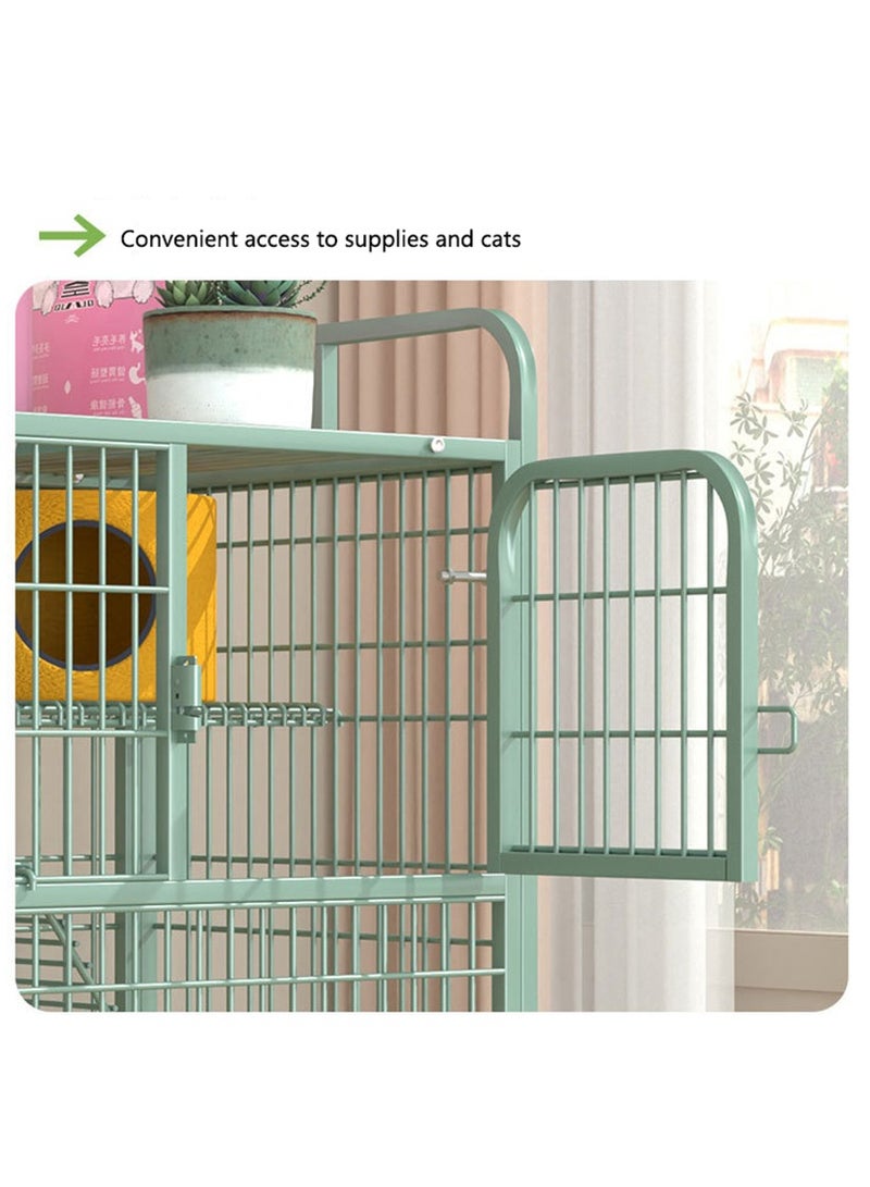 90*55*156cm Cat carrier 4-story oversized free space cat cage cat house cat house cat house cat litter cat climbing frame