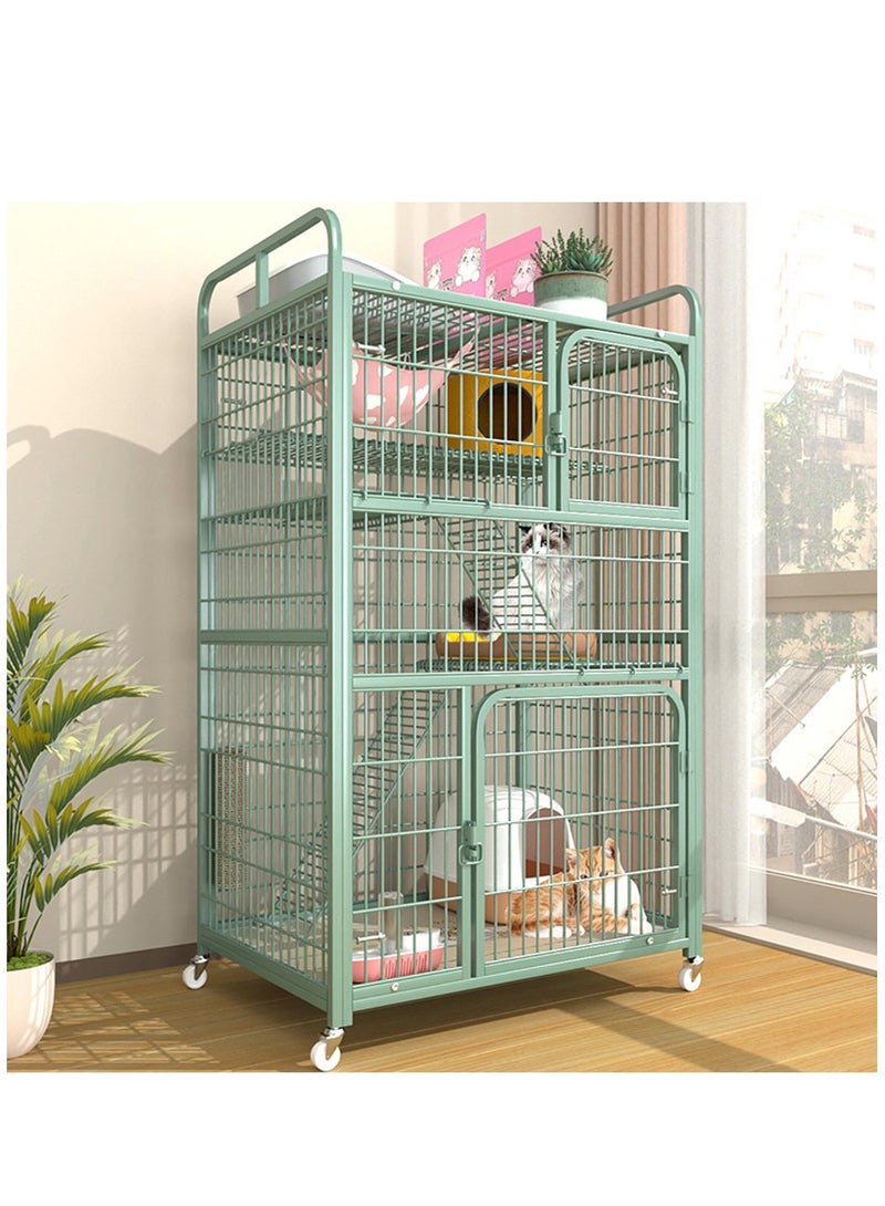 90*55*156cm Cat carrier 4-story oversized free space cat cage cat house cat house cat house cat litter cat climbing frame