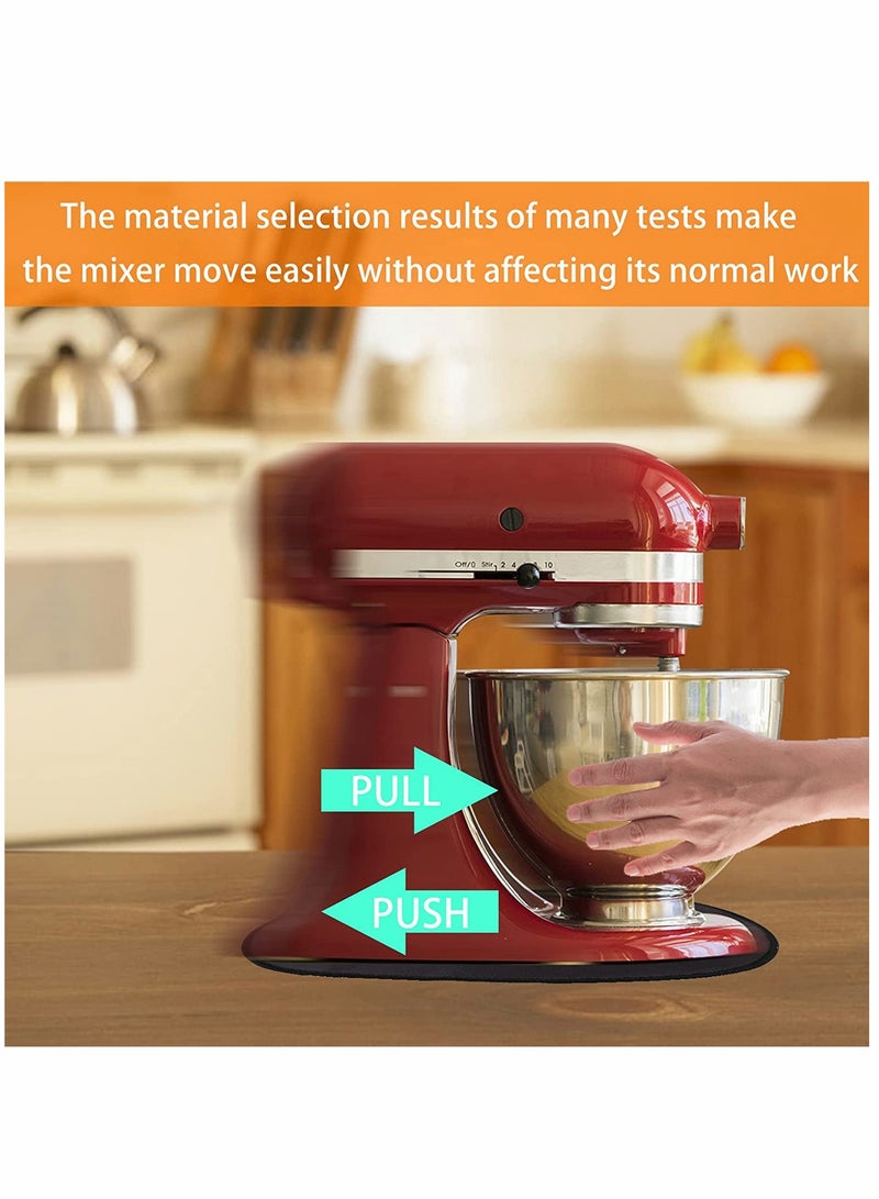 Mixer Slider Mat for KitchenAid Bowl-Lift Mixer, Kitchen Aid Mixer Pad Appliance Slider Compatible with KitchenAid Mixer Accessories Professional 600 Stand Mixer, Kitchen Mixer Sliding Mat