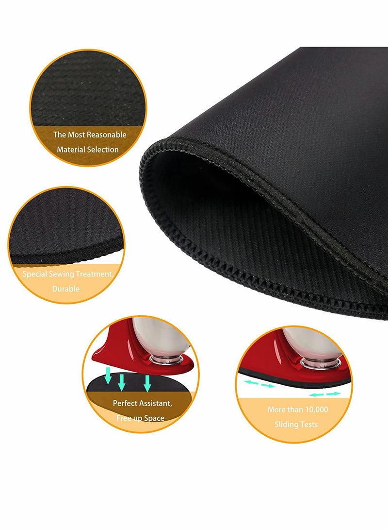 Mixer Slider Mat for KitchenAid Bowl-Lift Mixer, Kitchen Aid Mixer Pad Appliance Slider Compatible with KitchenAid Mixer Accessories Professional 600 Stand Mixer, Kitchen Mixer Sliding Mat