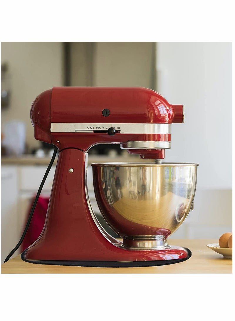 Mixer Slider Mat for KitchenAid Bowl-Lift Mixer, Kitchen Aid Mixer Pad Appliance Slider Compatible with KitchenAid Mixer Accessories Professional 600 Stand Mixer, Kitchen Mixer Sliding Mat