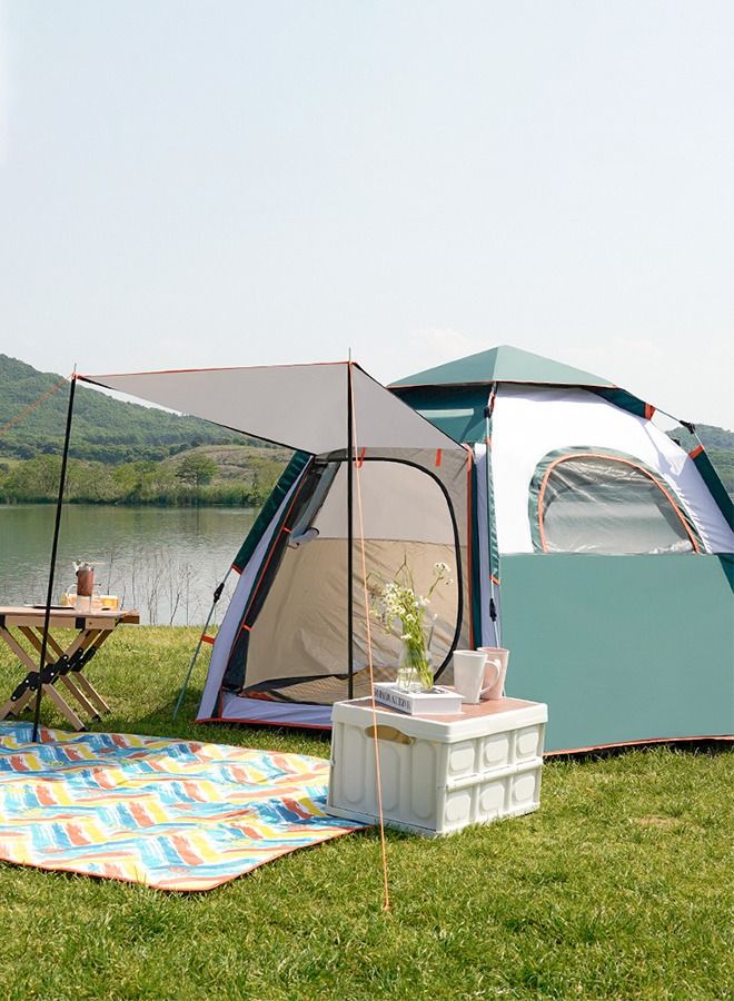 Pop up Outdoor Camping Tent for 5-8 Person with Caring Bag Automatic Lightweight Waterproof for Hiking or Beach-280*240*158CM